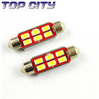 Topcity FESTOON 6smd 5630 Samsung euro error free canbus LED Bulb white - FESTOON CANBUS LED